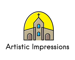 Catholic Parish Church logo design