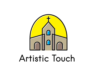 Catholic Parish Church logo design