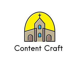 Catholic Parish Church logo design