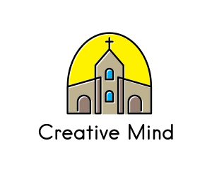 Catholic Parish Church logo design