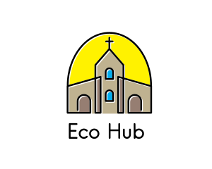 Catholic Parish Church logo design