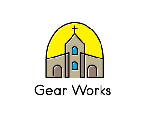 Catholic Parish Church logo design