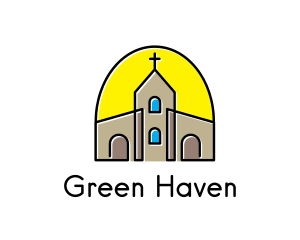 Catholic Parish Church logo design