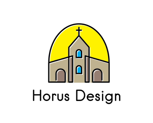 Catholic Parish Church logo design