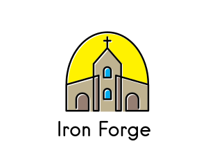 Catholic Parish Church logo design