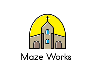 Catholic Parish Church logo design