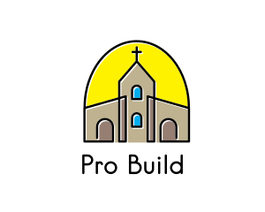 Catholic Parish Church logo design