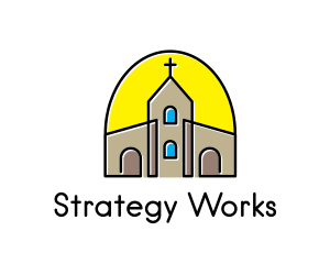 Catholic Parish Church logo design