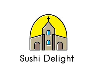 Catholic Parish Church logo design