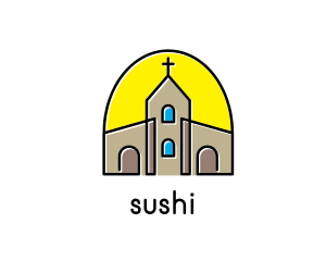 Catholic Parish Church logo design