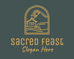 Eucharist - Mountain Valley Church Chapel logo design