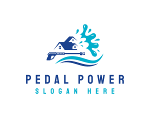 Cleaning Power Washing logo design