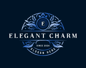 Elegant Floral Boutique logo design