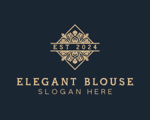 Elegant Flower Florist logo design