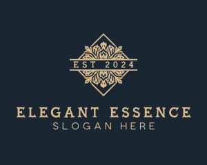 Elegant Flower Florist logo design