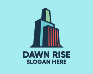 City High Rise Building  logo design