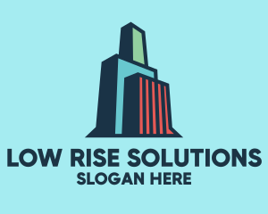 City High Rise Building  logo design