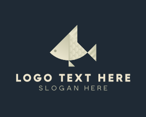 Stationery - Paper Fish Craft logo design