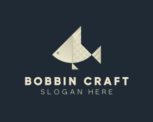 Paper Fish Craft logo design