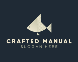 Paper Fish Craft logo design