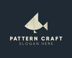 Paper Fish Craft logo design