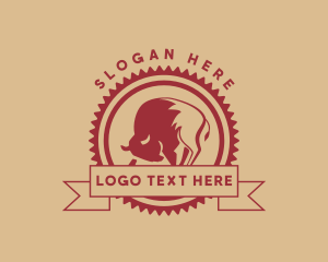 Corporate Advisory - Wild Animal Bison logo design