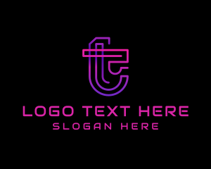 Programming - Tech Digital Cyberspace logo design