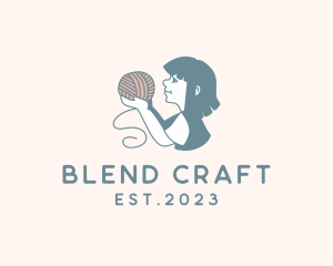 Interweave - Kid Crochet Yarn logo design