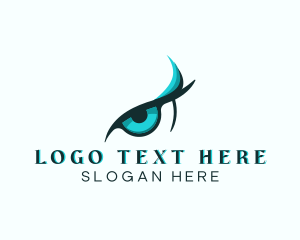 Eye - Eagle Bird Eye logo design