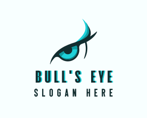 Owl Bird Eye logo design