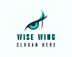 Owl Bird Eye logo design