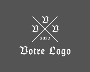 Heavy Metal - Medieval Gothic Brand logo design