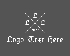 Medieval Gothic Brand Logo