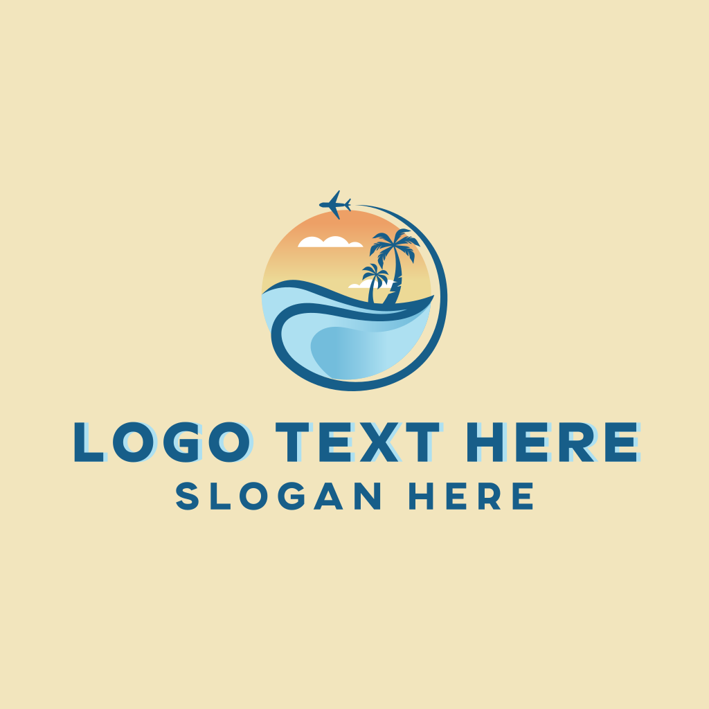 Travel Beach Vacation Logo | BrandCrowd Logo Maker