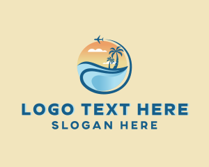 Holiday - Travel Beach Vacation logo design