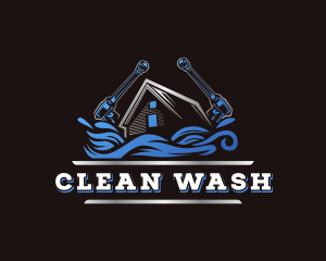 Cleaning Power Washer logo design