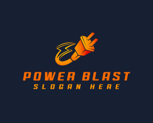 Electric Power Plug logo design