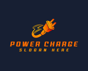 Electric Power Plug logo design