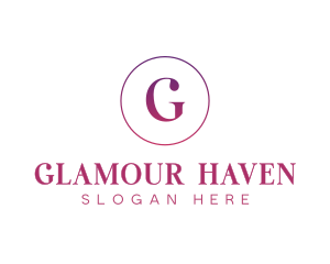 Feminine Gradient Luxury logo design