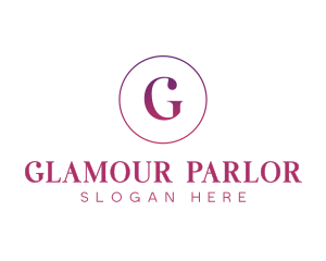 Feminine Gradient Luxury logo design