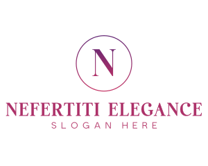 Feminine Gradient Luxury logo design