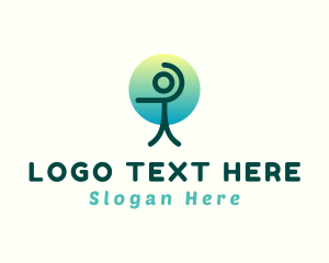 Exercise - Human Body Exercise logo design