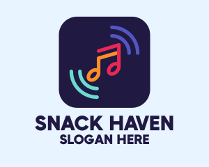 Music Streaming App logo design