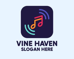 Music Streaming App logo design