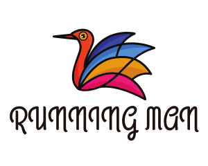 Colorful Nature Bird Logo