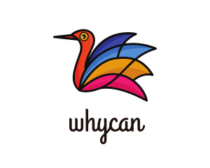 Colorful Nature Bird Logo