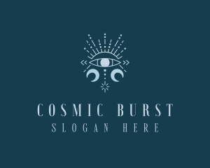 Celestial Cosmic Eye logo design