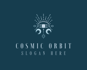 Celestial Cosmic Eye logo design