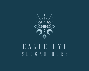 Celestial Cosmic Eye logo design