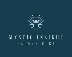 Celestial Cosmic Eye logo design